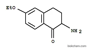 Molecular Structure of 779985-16-9 (1(2H)-Naphthalenone,2-amino-6-ethoxy-3,4-dihydro-(9CI))