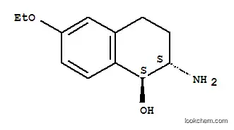 Molecular Structure of 779994-01-3 (1-Naphthalenol,2-amino-6-ethoxy-1,2,3,4-tetrahydro-,trans-(9CI))