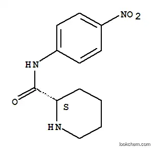 Molecular Structure of 782425-61-0 (2-Piperidinecarboxamide,N-(4-nitrophenyl)-,(S)-(9CI))