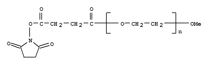 Poly(oxy-1,2-ethanediyl),a-[4-[(2,5-dioxo-1-pyrrolidinyl)oxy]-1,4-dioxobutyl]-w-methoxy-