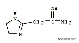 Molecular Structure of 789438-05-7 (1H-Imidazole-2-ethanimidamide,  4,5-dihydro-)