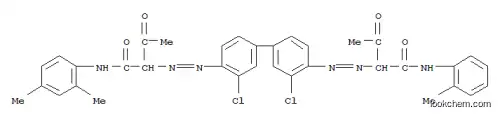 2-[[2-chloro-4-[3-chloro-4-[[1-(2-methylanilino)-1,3-dioxobutan-2-yl]diazenyl]phenyl]phenyl]diazenyl]-N-(2,4-dimethylphenyl)-3-oxobutanamide
