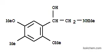 Molecular Structure of 790149-10-9 (Benzenemethanol, 2,5-dimethoxy-4-methyl-alpha-[(methylamino)methyl]- (9CI))