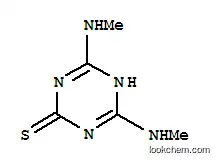 Molecular Structure of 791526-06-2 (4,6-Bis(methylamino)-1,3,5-triazine-2(1H)-thione)