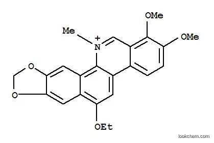 Molecular Structure of 79559-55-0 (Ethoxychelerythrin)