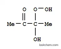 Molecular Structure of 79958-20-6 (2-Butanone, 3-hydroperoxy-3-hydroxy- (9CI))