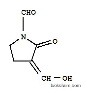 Molecular Structure of 79961-90-3 (1-Pyrrolidinecarboxaldehyde, 3-(hydroxymethylene)-2-oxo- (9CI))