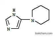 Molecular Structure of 799814-08-7 (Piperidine,  1-(1H-imidazol-4-yl)-  (9CI))