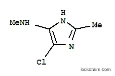 Molecular Structure of 799814-51-0 (1H-Imidazol-4-amine,  5-chloro-N,2-dimethyl-)