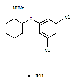 4-DIBENZOFURANAMINE,7,9-DICHLORO-1,2,3,4,4A,9B-HEXAHYDRO-N-METHYL- HCL