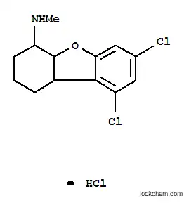 4-Dibenzofuranamine, 7,9-dichloro-1,2,3,4,4a,9b-hexahydro-N-methyl-, hydrochloride
