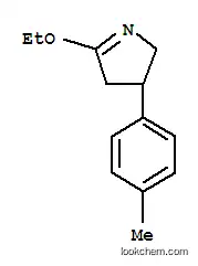 Molecular Structure of 80036-53-9 (2H-Pyrrole,5-ethoxy-3,4-dihydro-3-(4-methylphenyl)-(9CI))