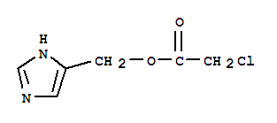 Acetic  acid,  chloro-,  imidazol-4-ylmethyl  ester  (8CI)