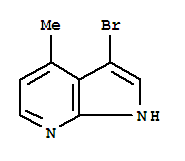 1H-Pyrrolo[2,3-b]pyridine,3-bromo-4-methyl-