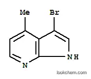 Molecular Structure of 802264-75-1 (1H-Pyrrolo[2,3-b]pyridine,3-bromo-4-methyl-(8CI))