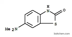 Molecular Structure of 80689-22-1 (2(3H)-Benzothiazolone,6-(dimethylamino)-(9CI))
