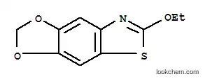 Molecular Structure of 80689-31-2 (1,3-Dioxolo[4,5-f]benzothiazole,6-ethoxy-(9CI))