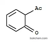 Molecular Structure of 80753-89-5 (2,4-Cyclohexadien-1-one, 6-acetyl- (9CI))