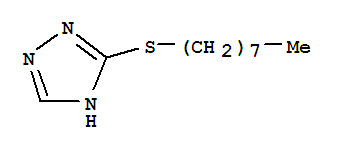 3-Octylthio-4H-1,2,4-triazole