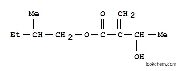 Molecular Structure of 80758-69-6 (Isopentyl 3-hydroxy-2-methylenebutanoate)
