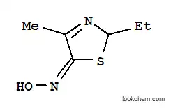 Molecular Structure of 80881-46-5 (5(2H)-Thiazolone,  2-ethyl-4-methyl-,  oxime)