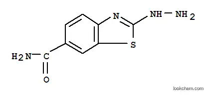 6-Benzothiazolecarboxamide,2-hydrazino-(9CI)