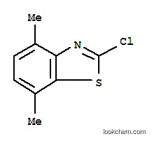 Molecular Structure of 80945-84-2 (Benzothiazole, 2-chloro-4,7-dimethyl- (9CI))