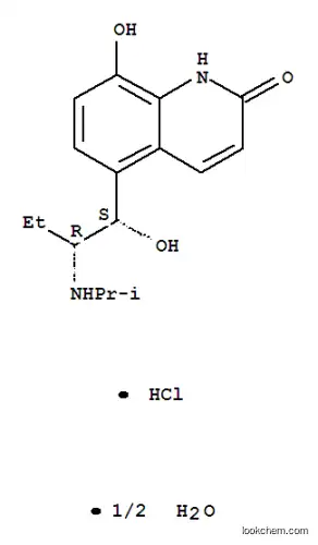 Molecular Structure of 81262-93-3 (Procaterol hydrochloride)