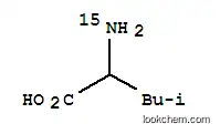 Molecular Structure of 81387-51-1 (DL-LEUCINE (15N))