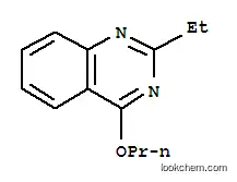 Molecular Structure of 815590-76-2 (Quinazoline, 2-ethyl-4-propoxy- (9CI))