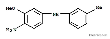 Molecular Structure of 815610-61-8 (p-Phenylenediamine, 2-methoxy-N4-m-tolyl-)