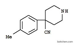 Molecular Structure of 815632-24-7 (4-Piperidinecarbonitrile,4-(4-methylphenyl)-(9CI))