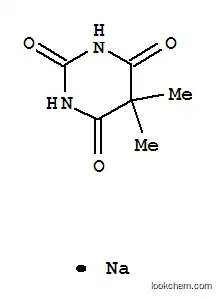 Molecular Structure of 81913-65-7 (5,5-Dimethylbarbituric acid sodium)