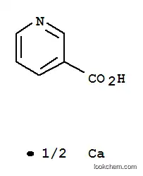 Molecular Structure of 823-77-8 (calcium dinicotinate)