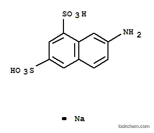 Molecular Structure of 842-16-0 (7-AMINO-1,3-NAPHTHALENEDISULFONIC ACID MONOSODIUM SALT)