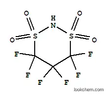 Molecular Structure of 84246-29-7 (1,1,2,2,3,3-Hexafluoropropane-1,3-disulfonimide)