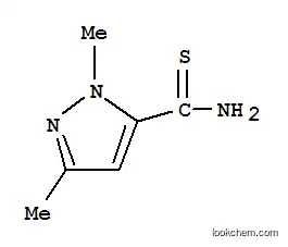 Molecular Structure of 844891-03-8 (1,3-DIMETHYL-1H-PYRAZOLE-5-CARBOTHIOAMIDE)