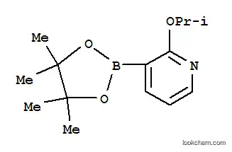 Molecular Structure of 848243-25-4 (2-ISOPROPOXY-3-(4,4,5,5-TETRAMETHYL-[1,3,2]DIOXABOROLAN-2-YL)-PYRIDINE)