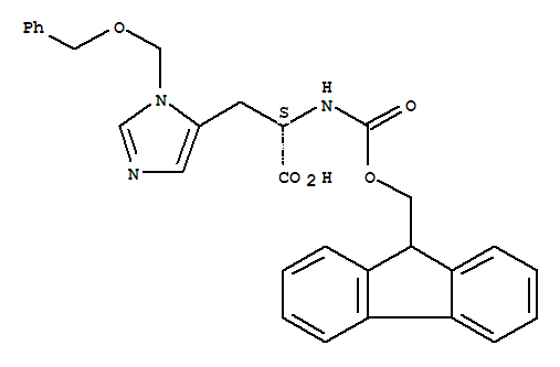 N-FmoC-N'-benzyloxymethyl-L-histidine