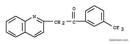 Molecular Structure of 849021-38-1 (2-QUINOLIN-2-YL-1-[3-(TRIFLUOROMETHYL)PHENYL]ETHANONE)