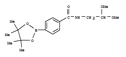 Benzamide,N-(2,2-dimethoxyethyl)-4-(4,4,5,5-tetramethyl-1,3,2-dioxaborolan-2-yl)-(850411-06-2)