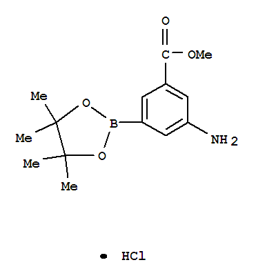 3-Amino-5-methoxycarbonylphenylboronic acid,pinacol ester,HCl