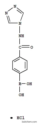 4-((4H-1,2,4-TRIAZOL-4-YL)CARBAMOYL)PHENYLBORONIC ACID, HCL
