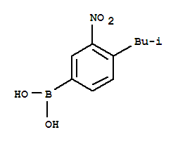4-Isobutyl-3-nitrophenylboronic acid