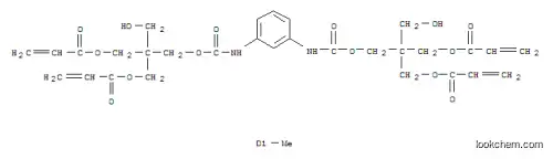 Molecular Structure of 85136-70-5 (2-[[[[[3-[[[3-hydroxy-2,2-bis[[(1-oxoallyl)oxy]methyl]propoxy]carbonyl]amino]methylphenyl]amino]carbonyl]oxy]methyl]-2-(hydroxymethyl)-1,3-propanediyl diacrylate)