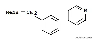 Molecular Structure of 852180-67-7 (N-METHYL-N-(3-PYRIDIN-4-YLBENZYL)AMINE)