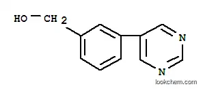 Molecular Structure of 852180-75-7 ((3-PYRIMIDIN-5-YLPHENYL)METHANOL)