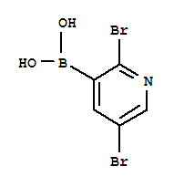 2,5-dibromopyridin-3-ylboronic acid