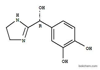 Molecular Structure of 85232-94-6 (1,2-Benzenediol,4-[(R)-(4,5-dihydro-1H-imidazol-2-yl)hydroxymethyl]-(9CI))