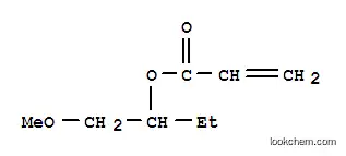 Molecular Structure of 85269-37-0 (1-(methoxymethyl)propyl acrylate)